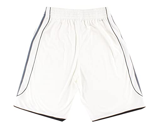 Short de sport adidas pour vos matchs de basket intenses en blanc XXL