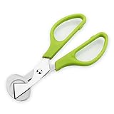  Lorenlli Tijeras para Huevos de Aves Tijeras para Huevos de codorniz Cortador de Huevos de Acero Inoxidable Cortador de Huevos Cortador de cáscara de Huevo Abridor de Huevos