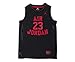 Nike Jordan Boys Youth Classic Mesh Jersey Shirt (Black/Red, XL(13-15YRS))