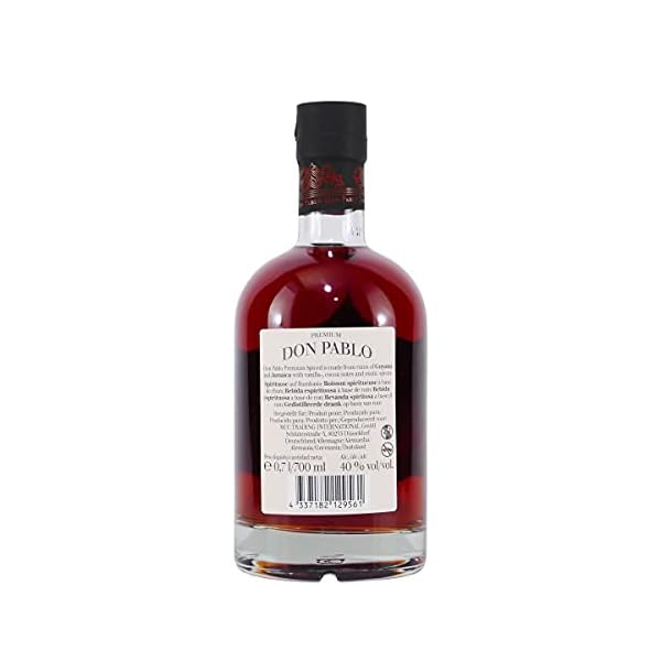 Don Pablo Premium Rum Spiced mit Geschenk-Holzkiste 0,5L – Bild 3