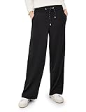 Cecil Damen B376163 Culotte Stoffhose, Schwarz, XL / 32L EU