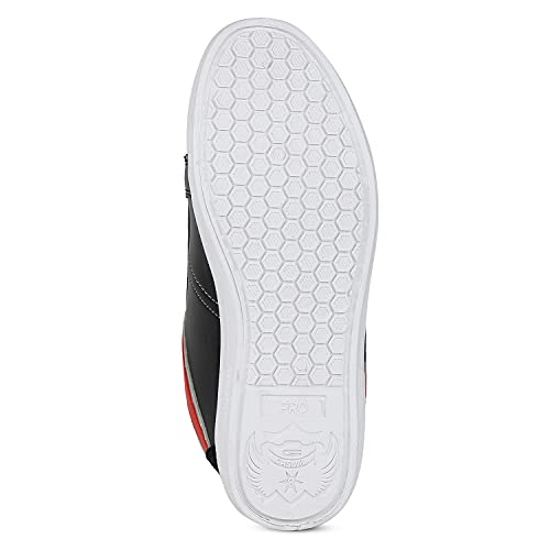 Image of Pro by Khadim's Men's Blue Casual Slip-On Sneakers