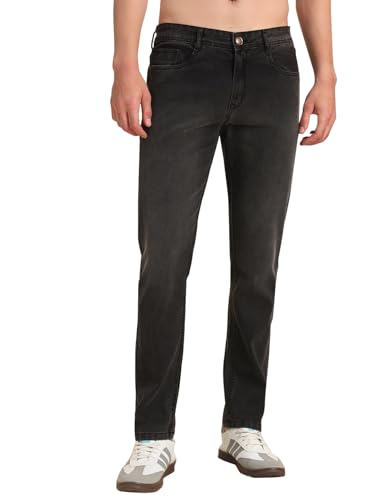 Image of Vogaan Regular Fit Stretchable Jeans for Men | Men's Stylish Denim Cotton Pants