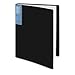 Dunwell 9x12 Presentation Book (Black), 24-Pocket Folder with Plastic Sleeves, Displays 48 Pages pf 9 x 12 or A4 Documents, Certificates, Keepsakes, Kids Art, Acid-Free Poly Portfolio Binder