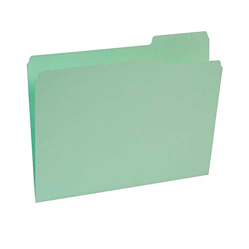 Staples 459684 Top-Tab File Folders 3-Tab Letter Assorted Pastel Colors 100/Bx #TOP4