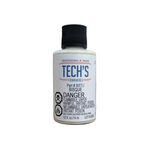 Choice Manufactured Parts Professional Grade, Tech's Choice, Appliance Bisque Touch-Up Paint, BISTU