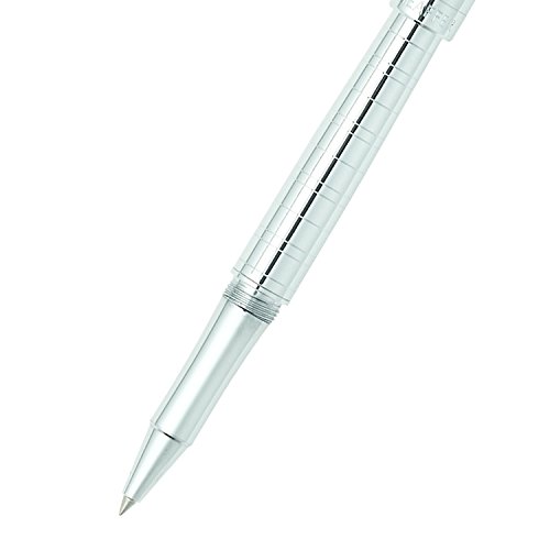 Image of Sheaffer Intensity Rollerball Pen, Medici Engraved, Chrome Plate Trim (E1923751)
