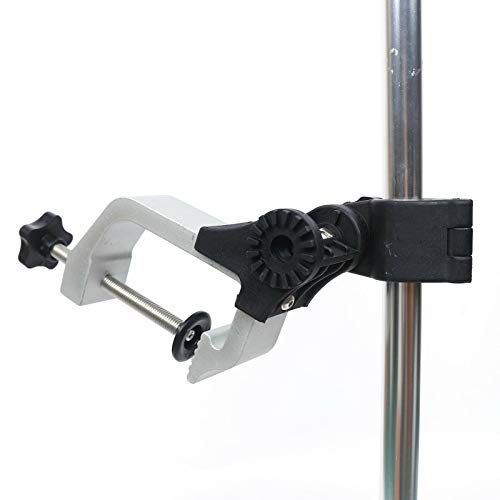 Image of DNYSYSJ Universal Portable Fish Finder Bracket, 360 Adjustable, Aluminum Alloy, Compatible with Most Fish Finders