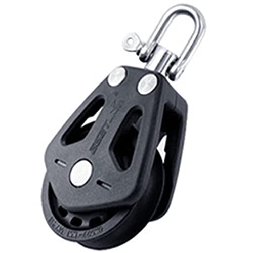 tacery Vela | Poleas cojinetes giratorios para Aplicaciones Marinas - Bloque grúa con Carro Alta Capacidad Carga, Accesorios navegación para Barco