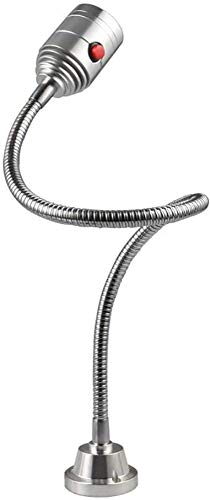 Preisvergleich Produktbild Led-Maschinen Arbeits-Licht-3 / 5W 24V Werkzeugmaschinenleuchte Gooseneck Aluminiumlegierung Nähmaschine Licht Für Cnc-Maschine Nähen Schönheit,3W,Lampe