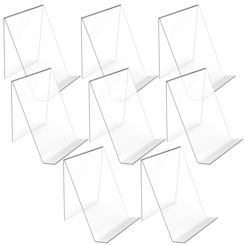 Présentoir à Dossiers de Bureau Acrylique Transparent Rangement Organiseur