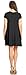 Simlu Womens Black Tunic Dress with Short Sleeves, Tshirt Dress with Pockets Black Small