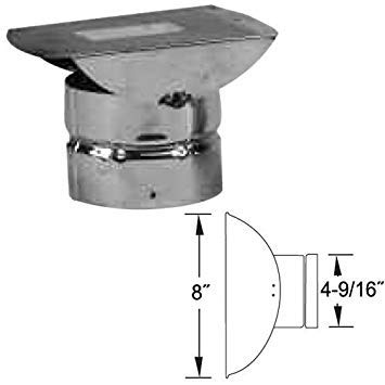 VP Pellet Vent 4 Metalbest 244805 pour sortie murale de poêle diamètre 24