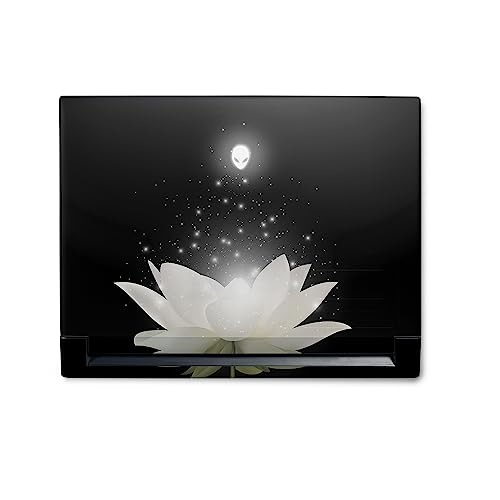 Image of MightySkins Skin Compatible with Alienware M18 R1 (2023) Full Wrap Kit - Twilight Lotus | Protective, Durable, and Unique Vinyl Decal wrap Cover | Easy to Apply & Change Styles | Made in The USA