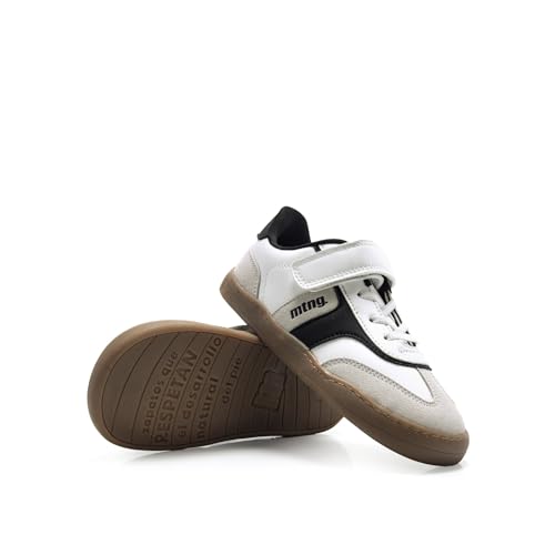 Mtng Unisex Para CriançA. 48942 TéNis Free Branco (32), Plano, Velcro, Casual, Moda Infantil - 7