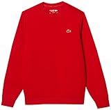 chaqueta lacoste hombre Interlock Lacoste Sh9604 Sudaderas, Rojo y Rojo, L para Hombre