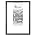 Clamaro 'COLLAGE' Picture Frame 45x60 Handmade | Black Matt | Modern Angular Frame Made From MDF Wood With Acrylic Glass Pane, Back Board And Metal - View #2