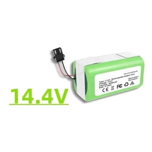 Batería 14,4V de repuesto para solucionar problemas de carga en Conga y Deebot 4