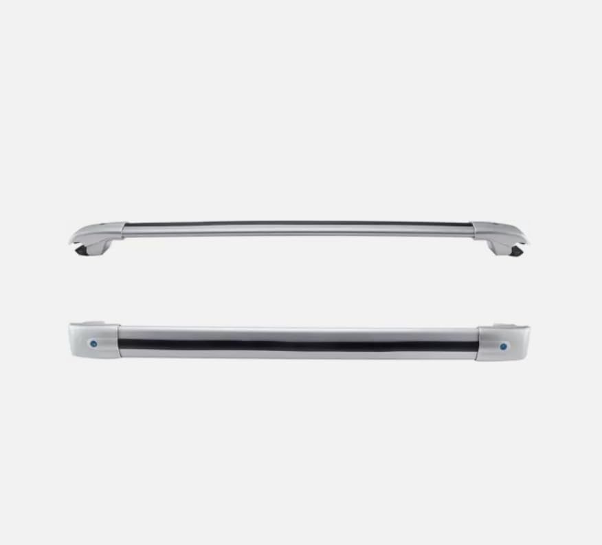 2PCS Aluminum Roof Rack Cross Bars with Theft Lock for Rooftop Compatible with Fixed Points Roofs Fits for Toyota Highlander Kluger 2014-2019(Silver)