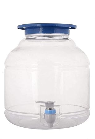 NADEEMS World Plastic Water Jar Dispenser Matka Mineral Water can 10l Pack of 1 (B0CYXG69B1) Amazon Price History, Amazon Price Tracker