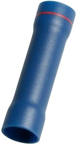 Morris Products 12140 Vinyl Insulated Reducing Butt Splice Connectors #6 to #8, 200-Pack
