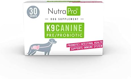 K9 – Veterinary Advanced K9 Probiotic Supplement for Dogs for Digestive Health, Immune System Support, and Overall Well-Being – 30 (1 Gram Sachets)