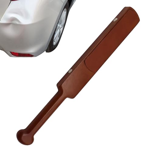 Xmccvt de Carrocería | De Madera Cómodo Con Empuñadura | Corrector de Abolladuras para Chapa del Coche - Para Mantenimiento De Camión, Hogar,
