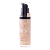 3 corrección de pigmentos 3 x Bourjois Paris 123 Perfect Foundation 30ml New & Sealed - 54 Beige