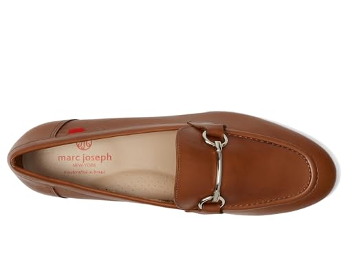 Image of Womens Genuine Leather Comfort Slip On Buckle Dress Loafer