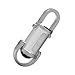 Pocket Sized Keychain Light Work Light Keychain Rechargeable Flashlight Charm Keyring Practical Outdoor Camping Tool
