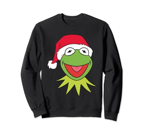 Image of Muppets Kermit Christmas Head Sweatshirt