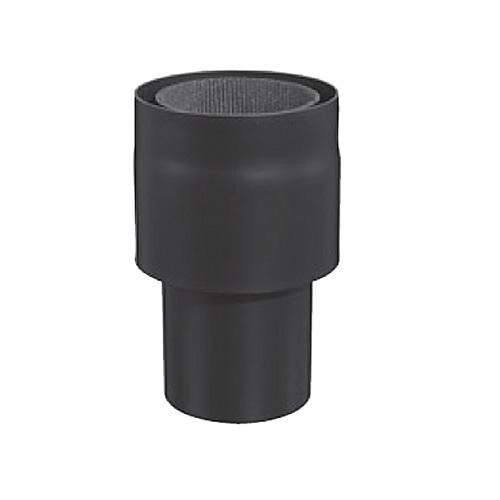 Preisvergleich Produktbild Möck Anschlussstück an Ofenstutzen, Außenrohr kürzbar, System Primus, 150 mm Schwarz