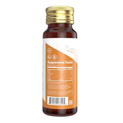 Image of Heivy Liquid Collagen Supplement, Collagen Drink, Collagen Peptides, Age-Defying and Brighten up Your Day, Ageless Beauty, Hydrolyzed Collagen, with CoQ10, 1.69 fl.oz. /Bottle (1 Box,10 Bottles)