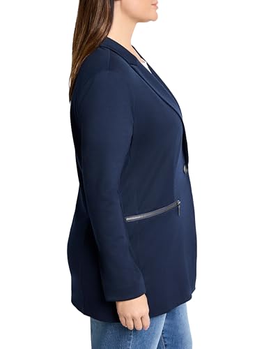 NIC+ZOE Women's Ponte Zip Jacket3