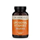 Mercola Liposomal Vitamin C Dietary Supplement, 1,000mg per Serving, 90 Servings (180 Capsules), Immune Support, Non GMO, Soy Free, Gluten Free