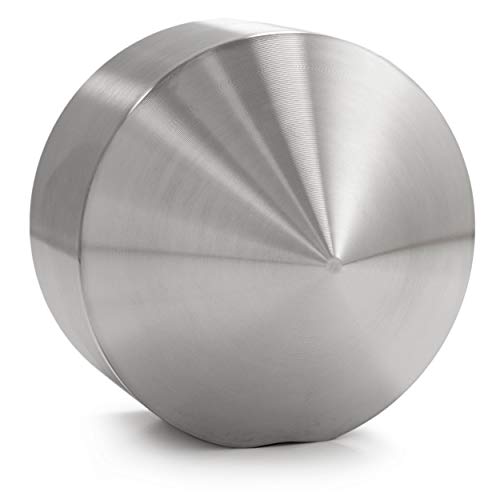 PACLOCK's 9-Series Patented Cone Puck w/Tapped Holes, Standard Rekeyable (SR), Keyed Different, Stainless Steel