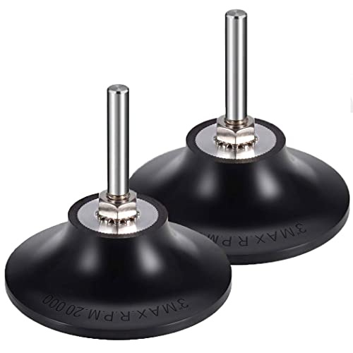 Supporti Disco Abrasivo 75 Mm - 2 Pezzi Con Asta 6 Mm - Per Levigatura E Lucidatura - Foto 14