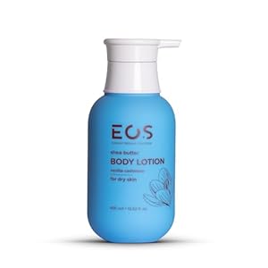 EOS Vanilla Cashmere Body Lotion Shea Butter,24-Hour Moisture Skin Care – Intense Moisturizing Body Lotion for Dry and Sensitive Skin – 400 ml. (New Formula/New Packaging)