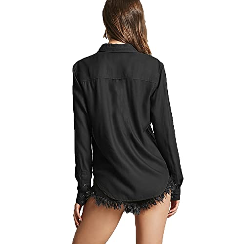 Image of C.Cozami Regular Fit Double Pocket Casual Women Shirts