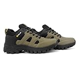 Tênis Trekking Trilha Broncos Adventure Ollie Preto/Oliva