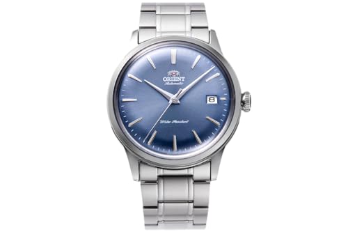 Orient Bambino Version 7 Reloj Automático Unisex De Acero Inoxidable, Azul, Azul, Pulsera Orient Bambino Version 7 Reloj Automático Unisex De Acero Inoxidable, Azul, Azul, Pulsera