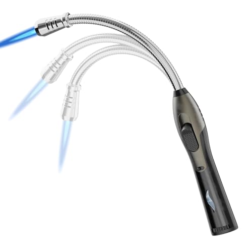 CooAoo Jet Stabfeuerzeug Gas Nachfüllbar Sturm Feuerzeug Lang Stab Sturmfeuerzeug Jetflamme Kaminfeuerzeug Langes Feuerzeug für Kamin, Kerzen, Grill, Lagerfuer, Gasherd, Windlichter (Ohne Butangas) CooAoo Jet Stabfeuerzeug Gas Nachfüllbar Sturm Feuerzeug Lang Stab Sturmfeuerzeug Jetflamme Kaminfeuerzeug Langes Feuerzeug für Kamin, Kerzen, Grill, Lagerfuer, Gasherd, Windlichter (Ohne Butangas)