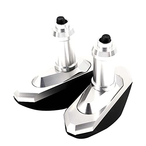 Crash protecteur pour Kawasaki Z650 en aluminium argenté