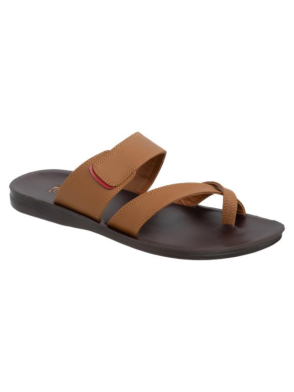 Image of Chips Men's BLACK Lightweight Slip-on Sandal Casual (HR91)