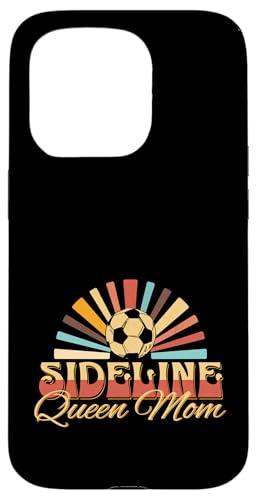 Sideline Queen Mom Soccer Mom Gift Game Days Gift For Mom �X�}�z�P�[�X iPhone 15 Pro �p