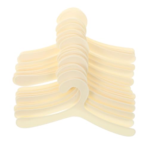 BCOATH 20Pcs Puppy Apparel Hanger Lightweight Plastic Pet Clothing Hanger for Dogs for Organizing Pet Costumes and Outerwear Durable and Portable Storage