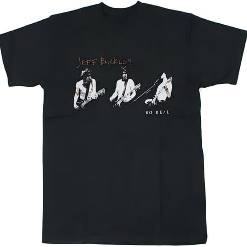 Photo de 1994 JEFFD BUCKLEYS So Real T-Shirt Vintage 90s Jeff Buckley Tour Concert Tee Black 3XL