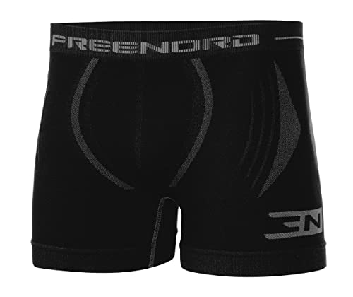Bóxer unisex Thermotech negro XXL de tacto suave y alta gama