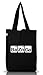 Produktbild Shirtstreet24, BaZnGa, Jutebeutel Stoff Tasche Earth Positive, Größe: onesize,Black