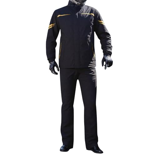 Veste et pantalon de pluie pour trajets quotidiens à moto et travail
